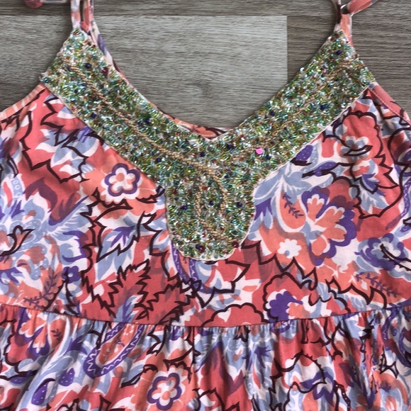 Vintage beaded free people dress - Picture 3 of 10